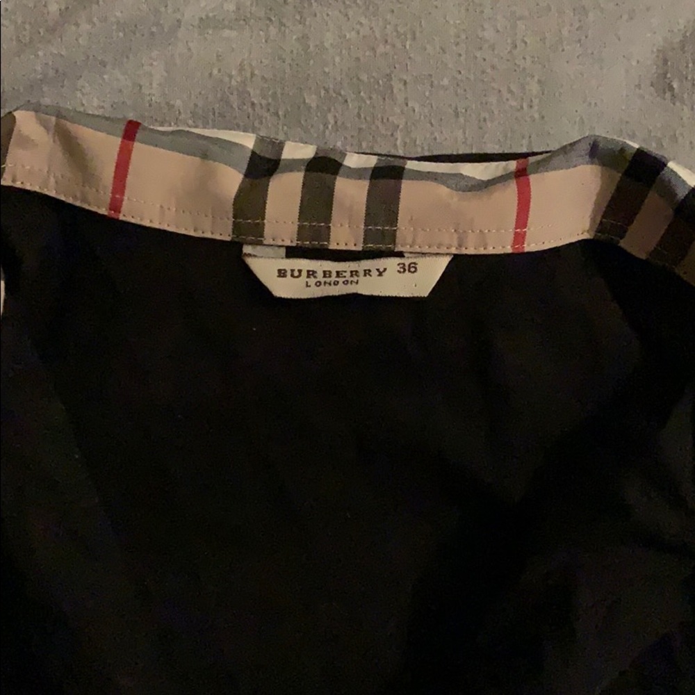 Women’s long sleeve button up Burberry Top